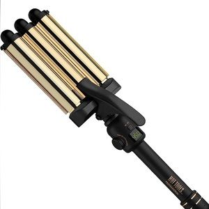 Hot Tools 24k Gold Digital 3 barrel waver